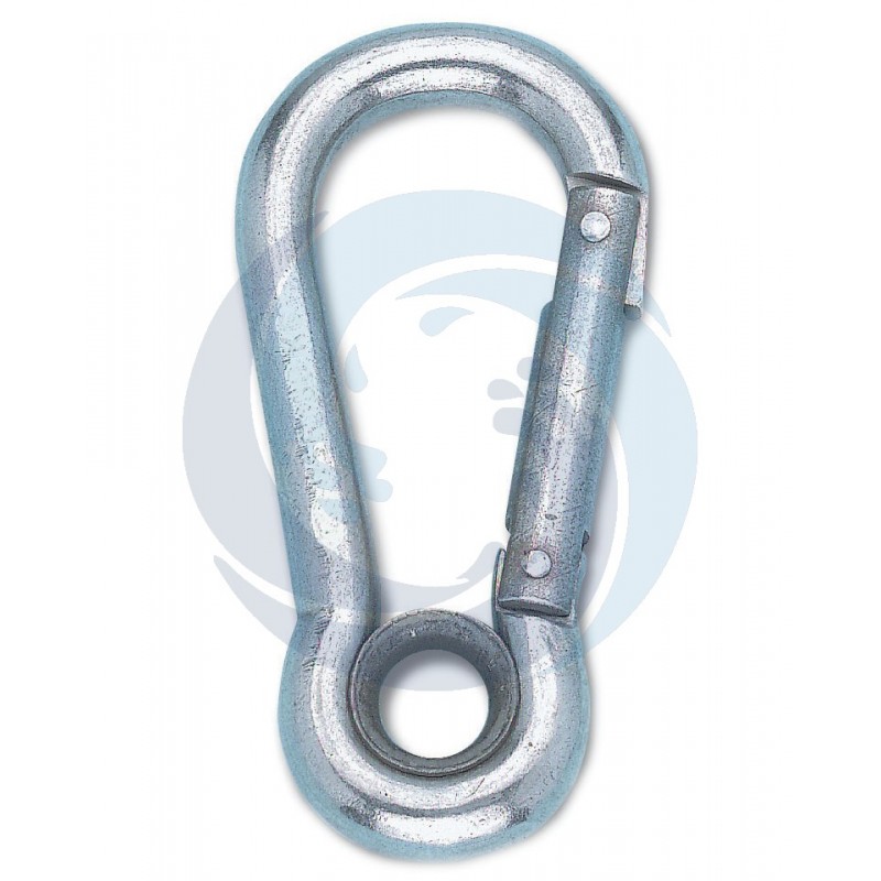 Moschettone acciaio inox AISI 316 con anello Kong Diametro (mm) 6