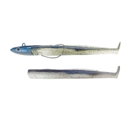 FIIISH BLACK MINNOW 140mm No.4 Combo Off Shore 40gr Color Electric Blue