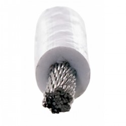 Osculati Cavo in acciaio inox AISI 316 rivestito in PVC bianco a 355,9