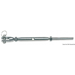 H&S Tiranti per Filo Acciaio Inox - 5 Pezzi di Set Tenditori per Cavi ad  Occhiello - Tenditore Filo con Gancio in Acciaio M4 - Tirante Corda Acciaio  per Ganci Stendibiancheria 