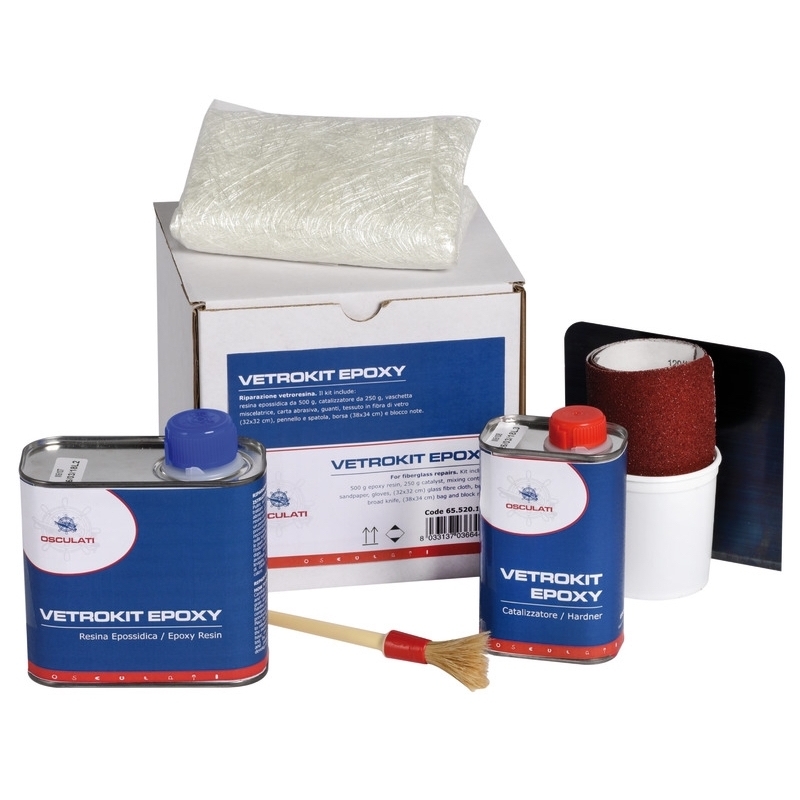 Vetrokit epoxy Scegli il modello Kit Riparazione vetroresina